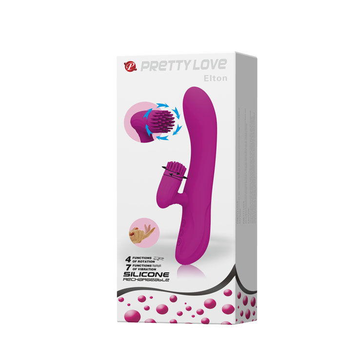 Перезаряжаемый вибратор Pretty Love "Elton" BI-067002