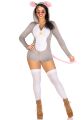 Комбинезон-костюм мышки Leg Avenue Comfy Mouse M, с капюшоном