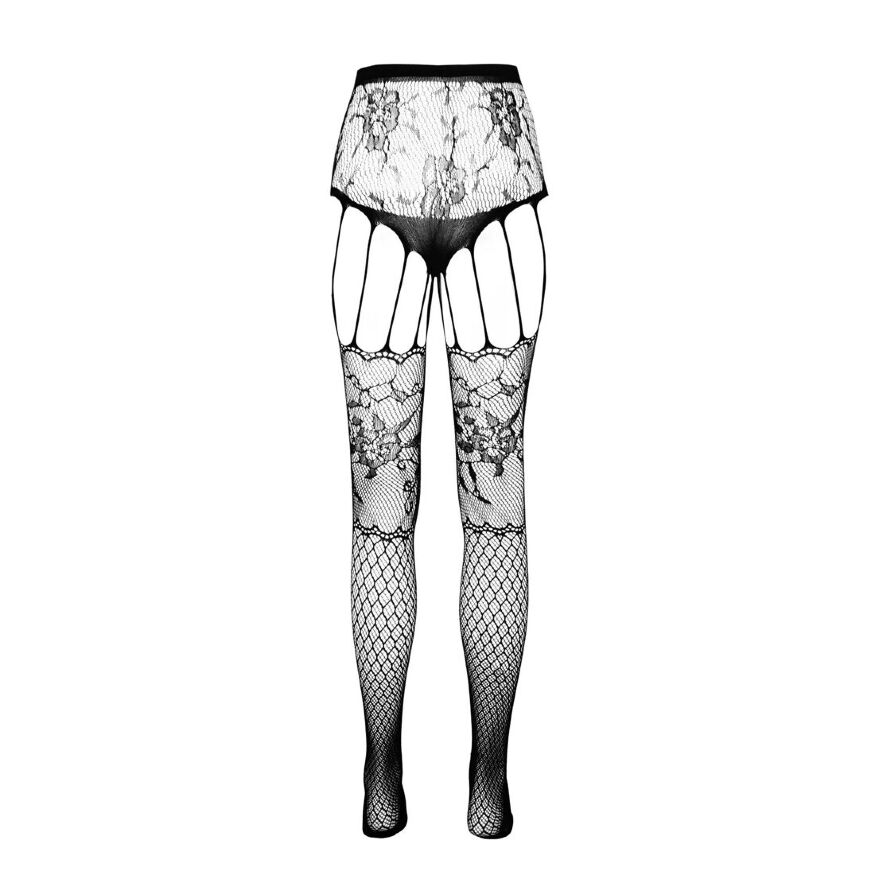 Эротические колготки-бодистокинг Passion ECO S004 white