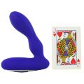 Анальный вибратор Wireless Pleasure Probe Blue, 13 см