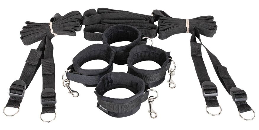 Набор для фиксации ног и рук Sportsheets Under Bed Restraint System (прокладывается под матрасом)