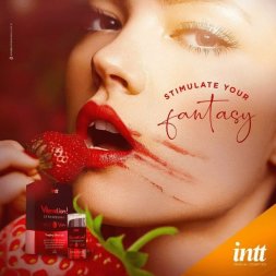 Рідкий вібратор Intt Vibration Strawberry 15 мл