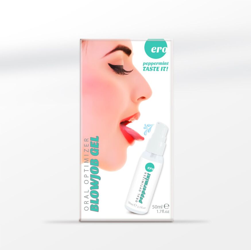 Оральний лубрикант - Ero Oral Optimizer Blowjob Gel Mint, 50 мл