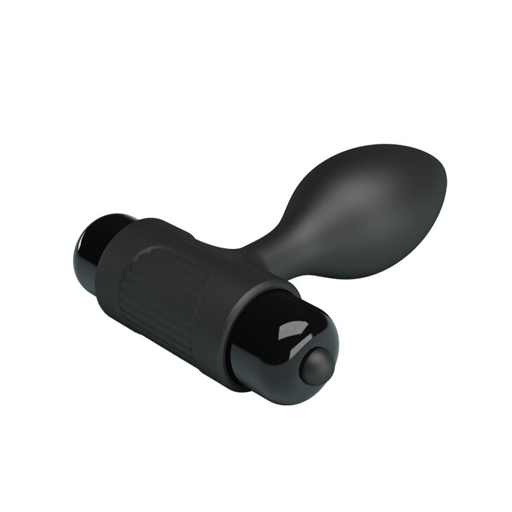 Анальна пробка - Pretty Love Vibra Butt Plug Black