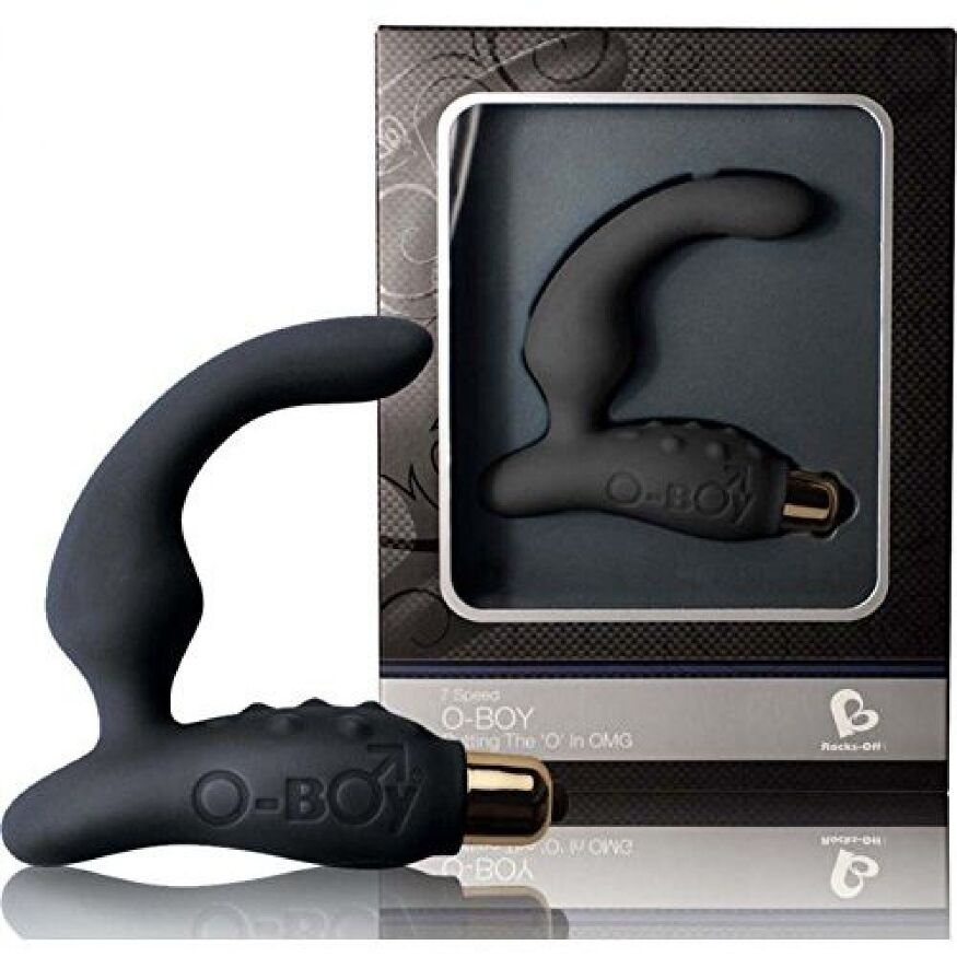 Массажер простаты O-BOY 7 Black Vibrator