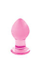 Стеклянная пробка NS Novelties CRYSTAL SMALL PINK
