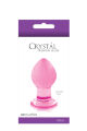 Стеклянная пробка NS Novelties CRYSTAL SMALL PINK