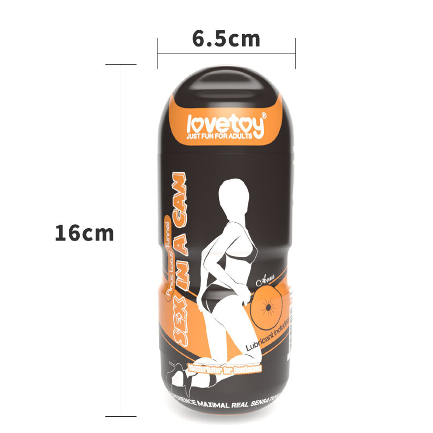 Оригінальний мастурбатор анус Sex In A Can Anus Lotus Tunnel Vibrating