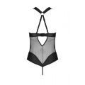 Боді з халтером та графічним візерунком Amanda Body black S/M-Passion