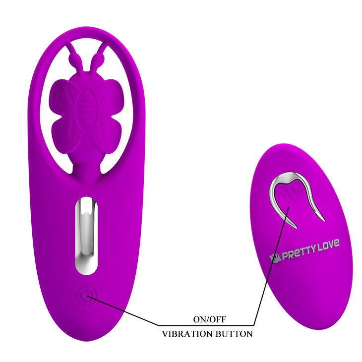 Клиторальный стимулятор - Pretty Love Dancing Butterfly Stimulator Purple