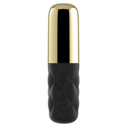 Потужний мінівібратор Satisfyer Sparkling Darling Gold зі знімним ковпачком, 16 режимів роботи