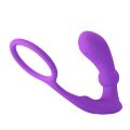 Вібромасажер простати з ерекційним кільцем і пультом ДУ Pretty Love - Warren Purple, BI-040162W-1