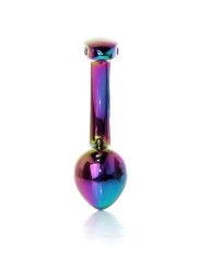 Анальна пробка - Jewellery Multicolour Curved Plug M