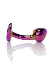 Анальна пробка - Jewellery Multicolour Curved Plug M