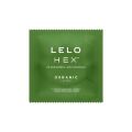 Презервативи LELO HEX Condoms Organic 12 Pack, тонкі та суперміцні