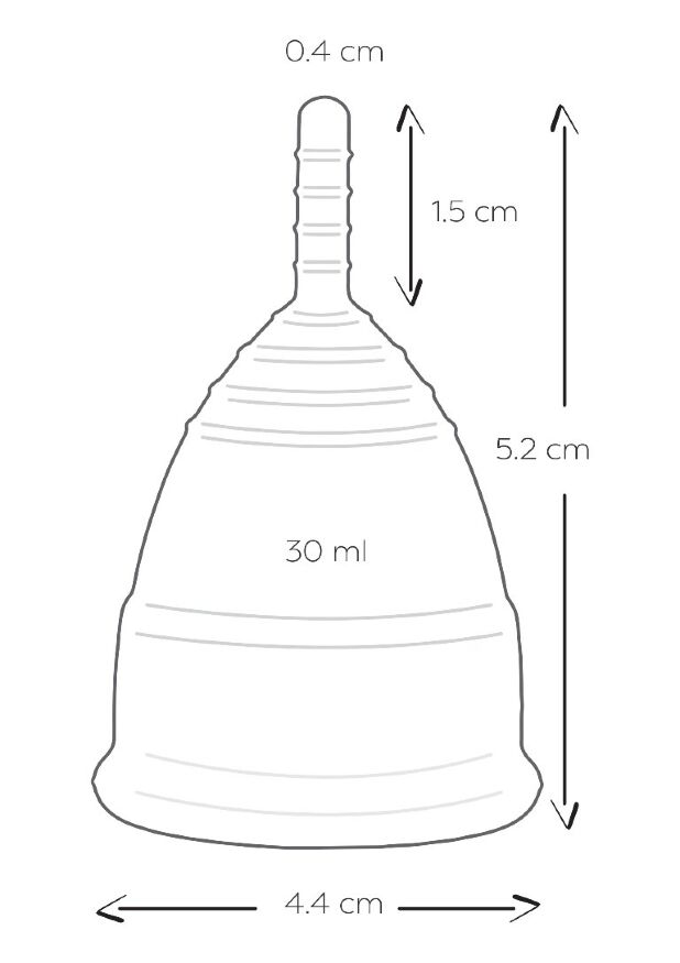 Менструальные чаши Mae B Intimate Health 2 Large Menstrual Cups