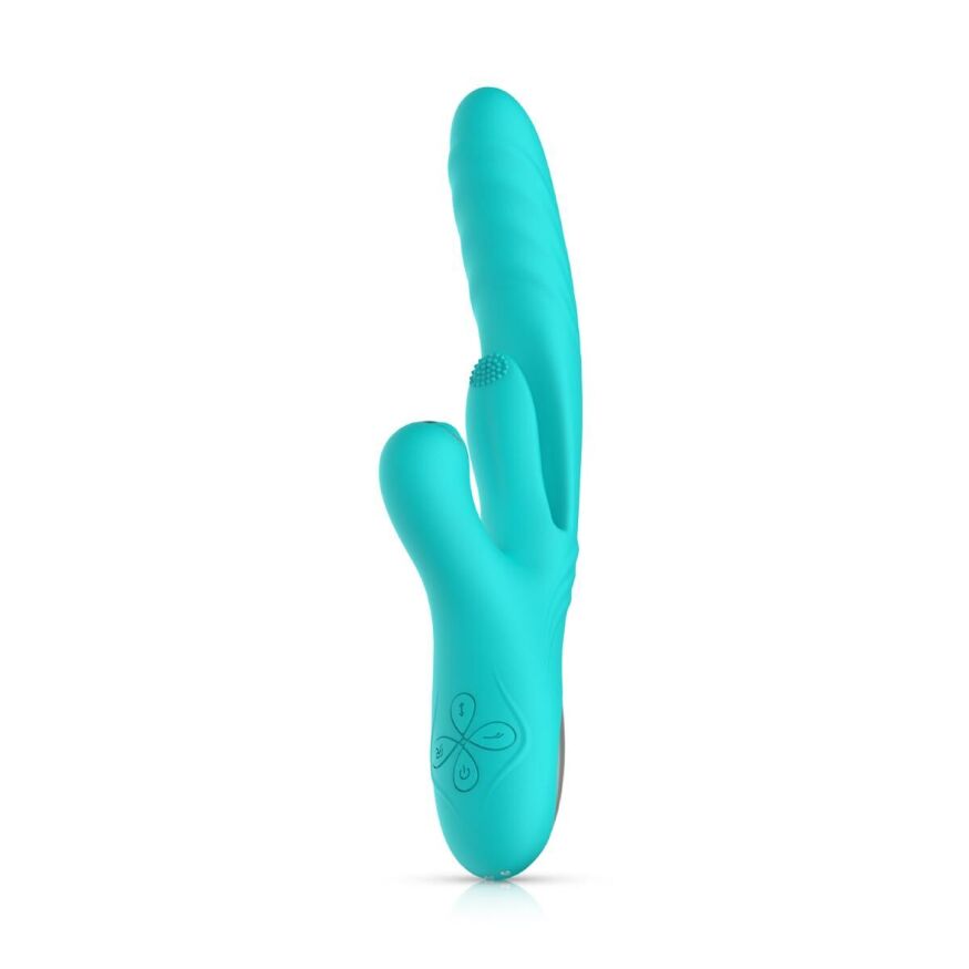 Вибратор-кролик Good Vibes Only - Lisa Thrusting Rabbit Vibrator with G-Spot Stimulator