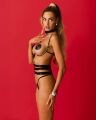 Портупея Obsessive Premisis Black harness S/M/L