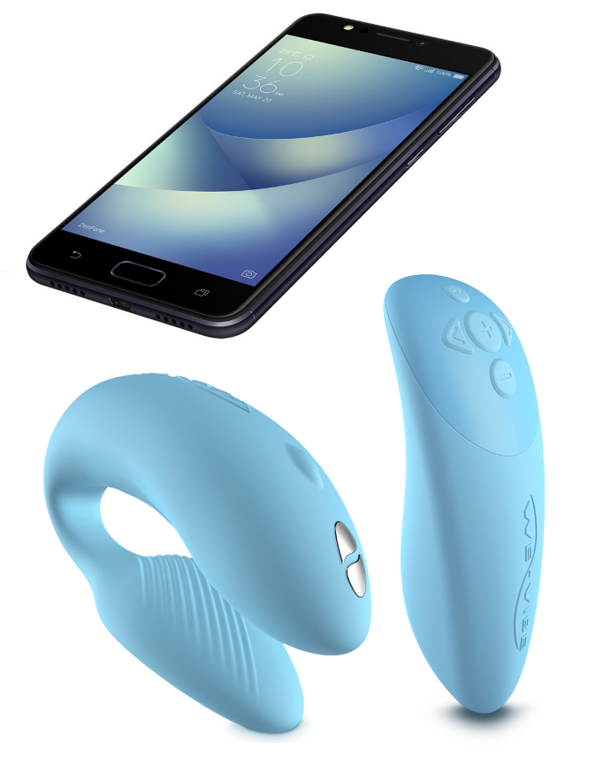 Сенсорный вибратор We-Vibe Chorus с дистанционным управлением