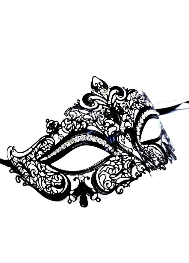Маска на глаза Eye mask metal black
