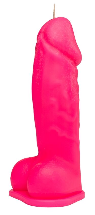 Свеча LOVE FLAME - Dildo L Pink Fluor, CPS01-PINK