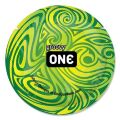 Набір презервативів ONE Glowing Pleasures, 100 шт, світяться в темряві, з мастилом, упаковка-тубус