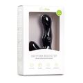 Массажер простаты с вибрацией Easytoys, силиконовый, черный, 10 х 3см