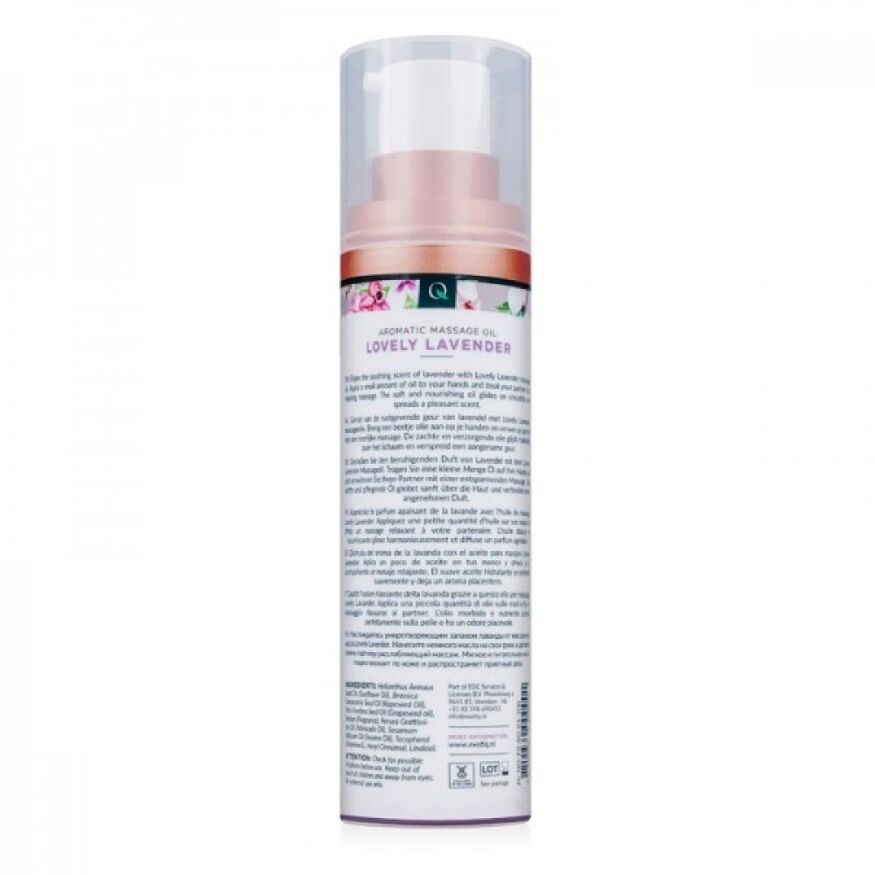 Массажное масло Exotiq Massage oil Lovely Lavender 100 мл