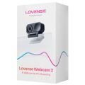 Веб-камера 4К с искусственным интеллектом Lovense WebCam 2, для стрима, активация чаевыми