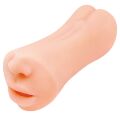 Мастурбатор 2 в 1 CRAZY BULL - Gemini Realistic Oral Sex Sensations, BM-009215U