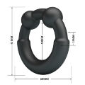 Эрекционное кольцо Crazy Bull №15 - Meco super soft silicone, BI-210362