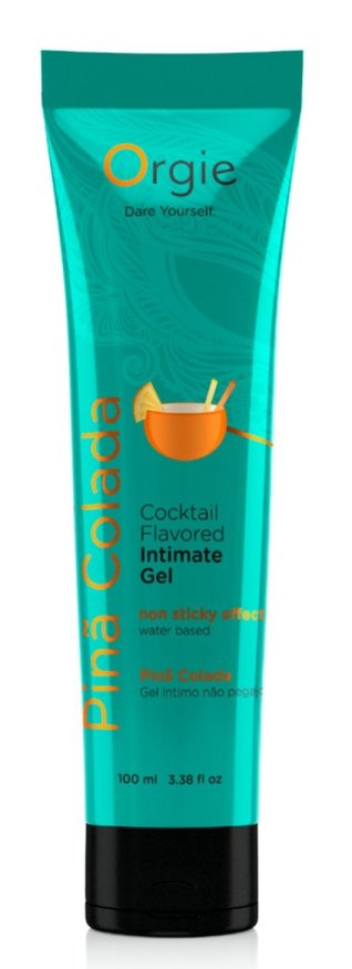 Оральный лубрикант Orgie Cocktail Flavored Intimate Gel - Pina Colada , 100 ml