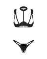 Комплект Obsessive Roccele 2-pcs crotchless set L/XL