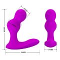 Стильний вібромасажер простати Pretty Love Terrance Anal Vibrator Massager Purple