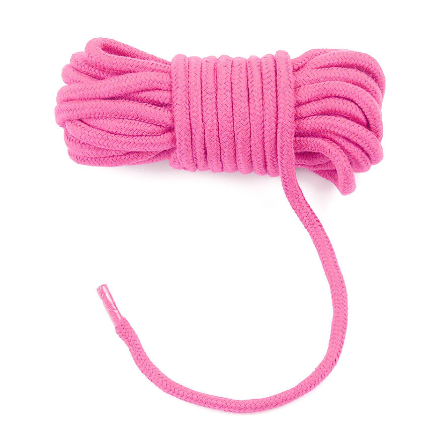 Мотузка для бондажа 5M PINK, SKN-C080 ( 5 метрів )