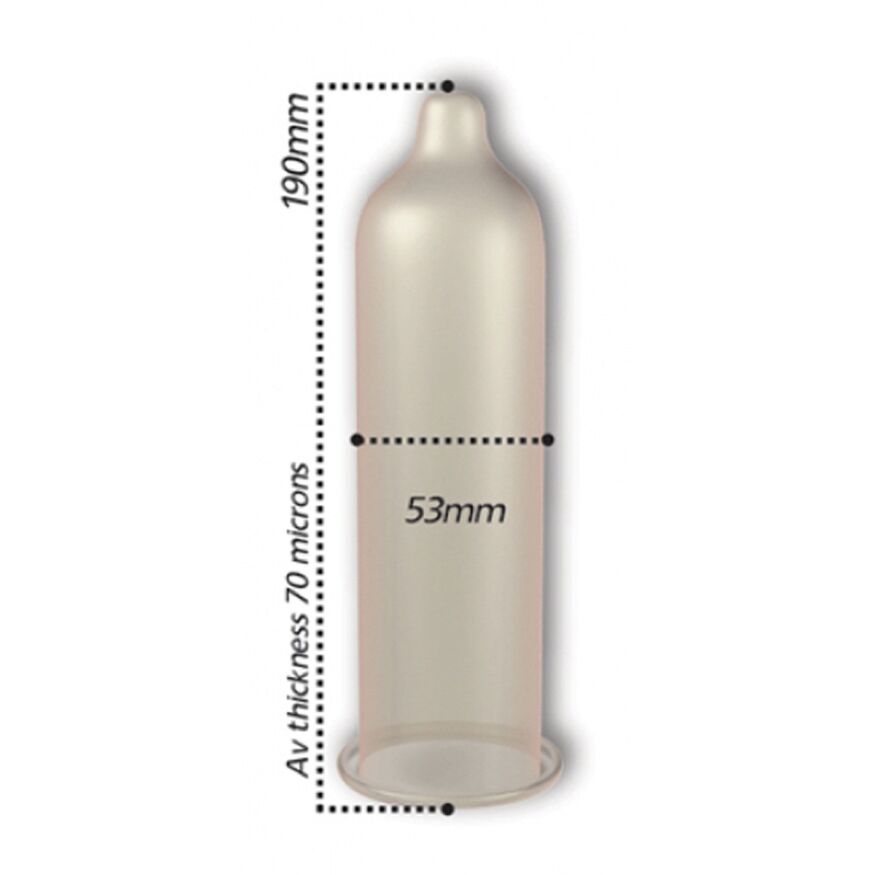 Презервативи, Pasante Delay condoms, 53мм, за 12шт