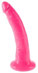 Гибкий фаллоимитатор Dillio 7" Slim Pink