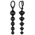 Набор анальных бус Satisfyer Beads Black (вскрыт замок)