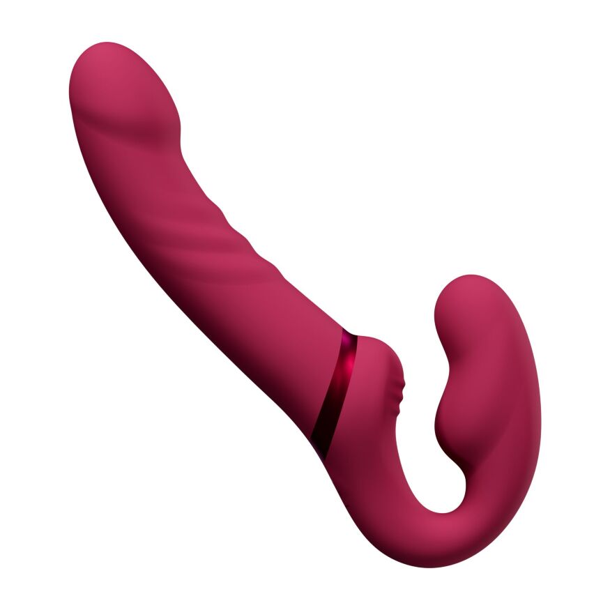 Безремневой смарт-страпон Lovense Lapis vibrating strapless strap-on, 3 мотора