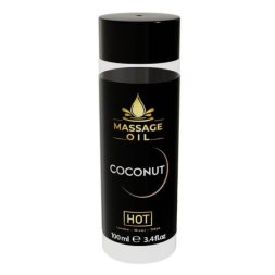 Масажна олія HOT Massage Oil Vanilla з ароматом ванілі, 100 мл
