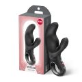 Вибратор-кролик Fun Factory MISS BI Black, 2 независимых мотора, диаметр 4,2 см