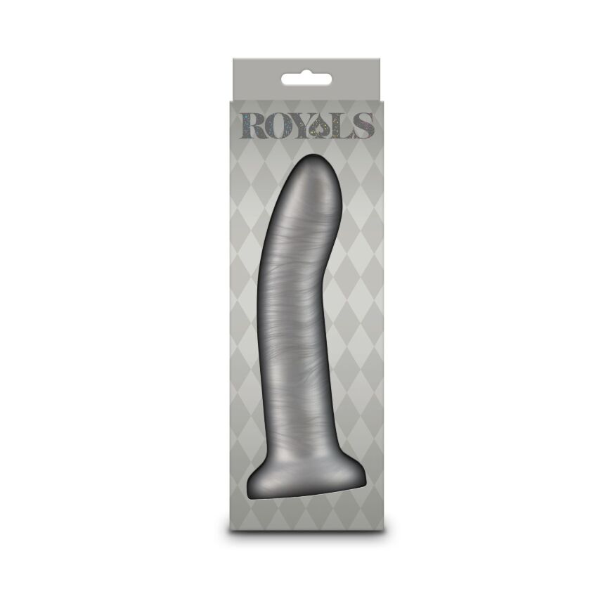 Дилдо NS Novelties Royals - 7" Charlie - Metallic Champagne