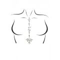 Кристали для тіла Jade Jewels Sticker від Leg Avenue, прозорі