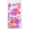 Небольшой дилдо Doc Johnson Crystal Jellies - 4.5 Inch Classic Dong - Rainbow