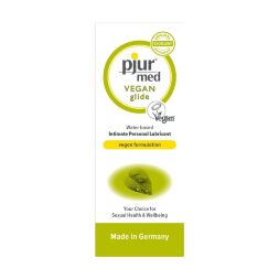 Пробник веганський лубрикант Pjur Med Vegan Glide на водній основі, 2 мл
