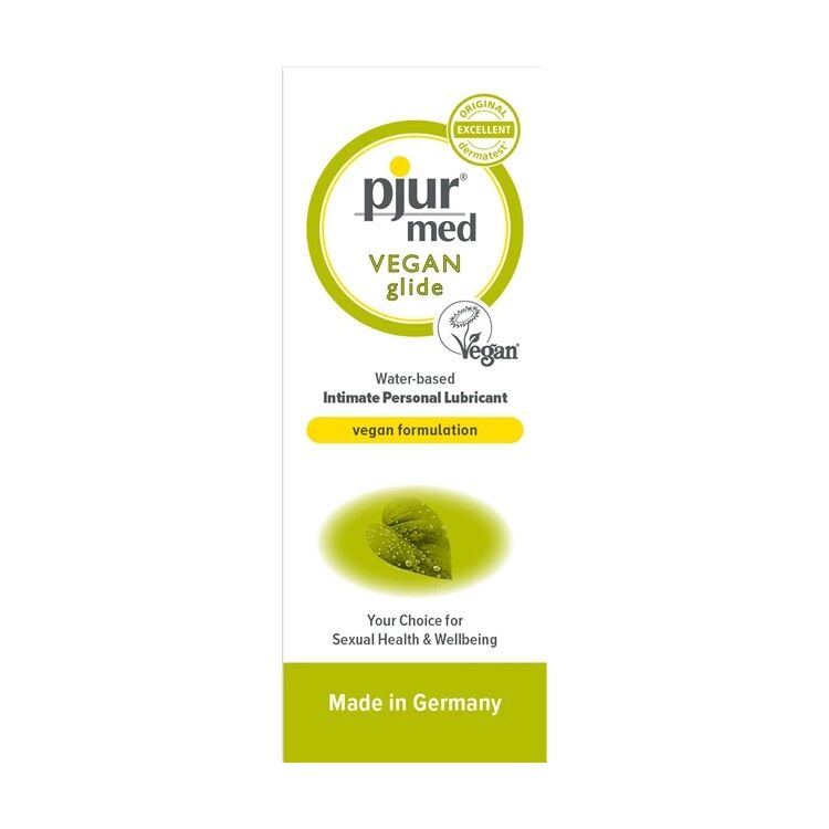 Пробник веганський лубрикант Pjur Med Vegan Glide на водній основі, 2 мл