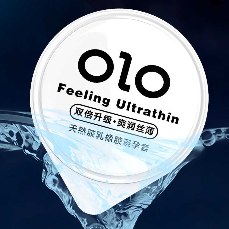 Ультратонкие презервативы с гиалуроновой кислотой OLO - Feeling Ultrathin, 10 шт