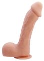 Фаллоимитатор на присоске Baile Beautiful JOHNSON 9.2'' Flesh, BW-008040NR