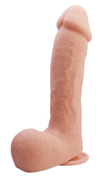 Фаллоимитатор на присоске Baile Beautiful JOHNSON 9.2'' Flesh, BW-008040NR