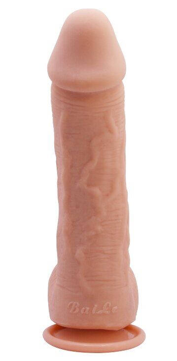 Фаллоимитатор на присоске Baile Beautiful JOHNSON 9.2'' Flesh, BW-008040NR
